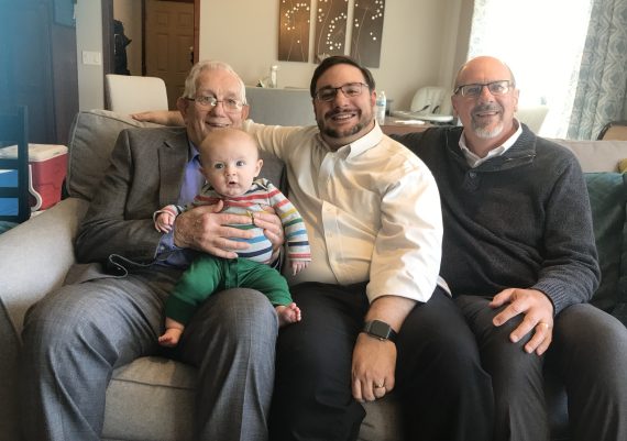 Four Generations of Scholtens Family