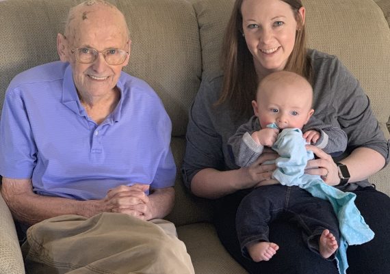 Great Grandpa Time!