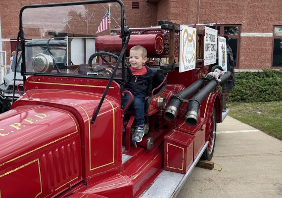 100 Year Old Firetruck